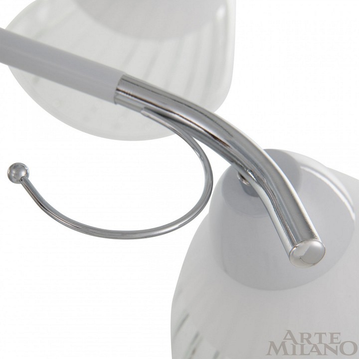 Люстра на штанге arte milano napoli-320306 320306/3 wt+cr