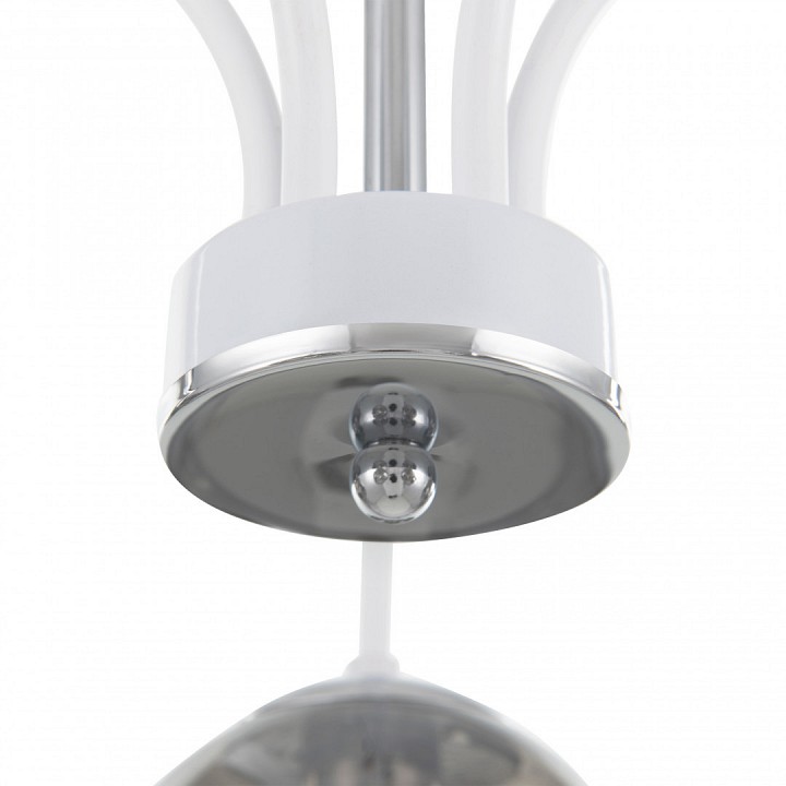 Люстра на штанге arte milano napoli-320719 320719/5 cr+wh