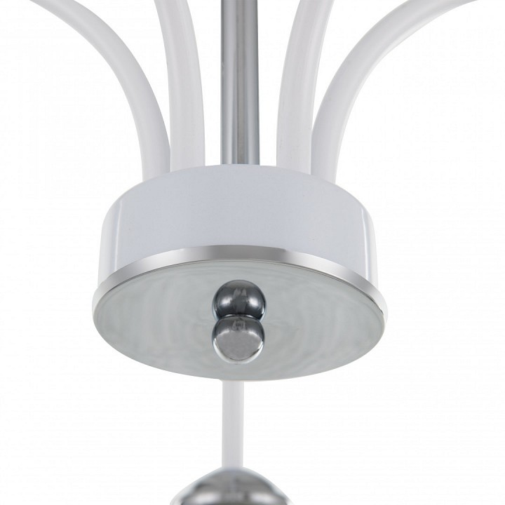 Люстра на штанге arte milano napoli-321410 321410/5 cr+wh