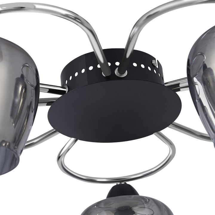 Потолочная люстра arte milano amalfi-321508 321508/5 cr+bk