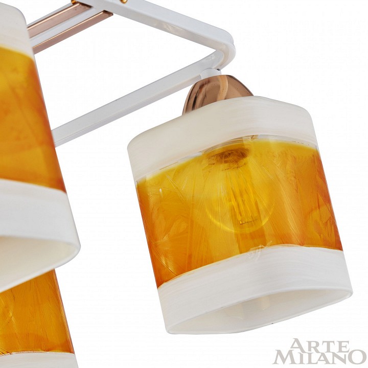 Потолочная люстра arte milano amalfi-322008 322008/4 wh+fg
