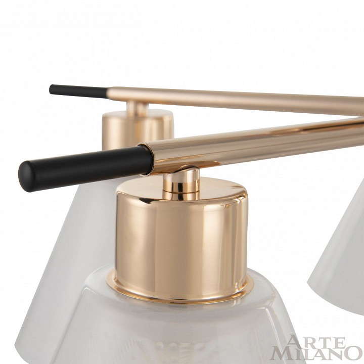 Потолочная люстра arte milano napoli-322119 322119/5 fg+bk