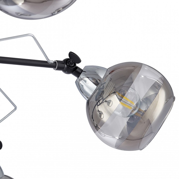 Потолочная люстра arte milano amalfi-323685 323685/5b bk+cr