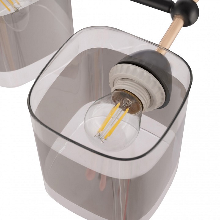 Потолочная люстра arte milano amalfi-324308 324308/6 bk+fg