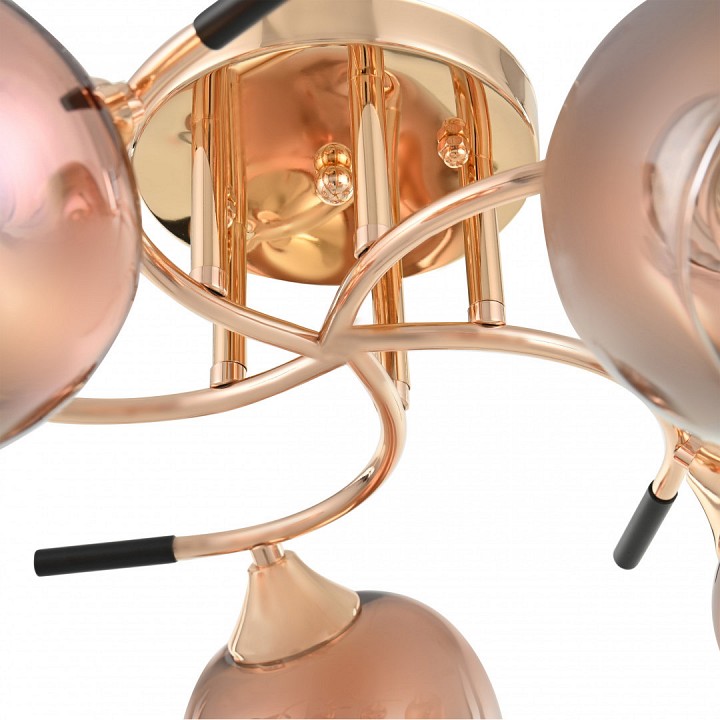 Потолочная люстра arte milano amalfi-324985 324985/5 fg+bk