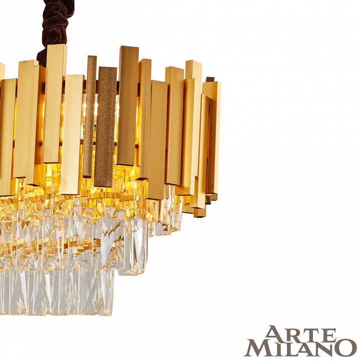 Подвесная люстра arte milano am-41a 41a.l800.w300.h300.e14.8 g