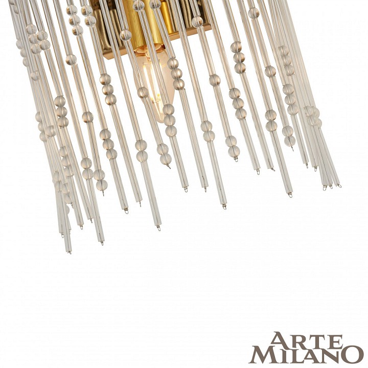 Накладной светильник arte milano am-d170 5552b.d260.h260.e14.1 g