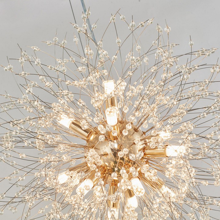 Подвесная люстра arte milano am-74398 74398.d500.h550.g9.12 g