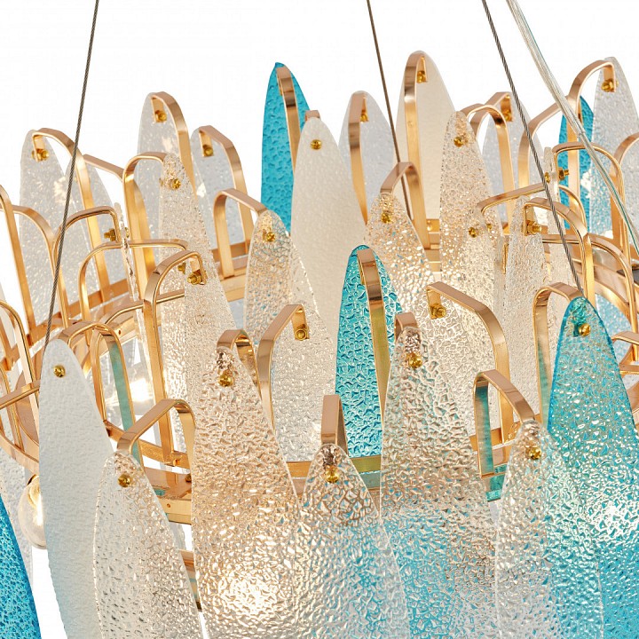 Подвесная люстра arte milano am-7753b 7763b.d600.h300.e14.6 g