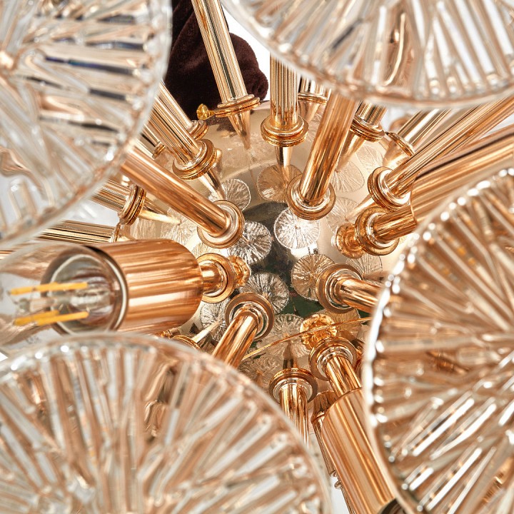 Подвесная люстра arte milano am-8318 9418b.d500.e14.12 g