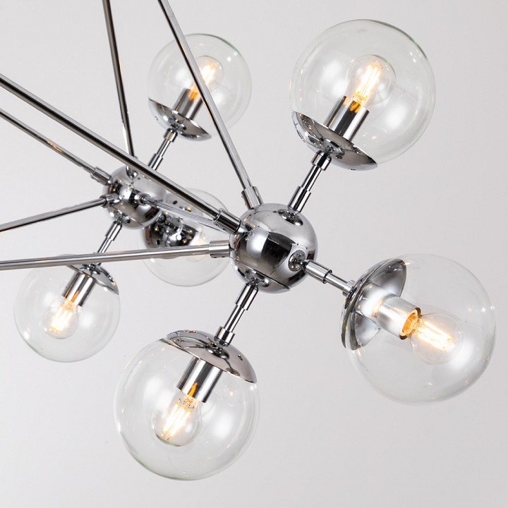 Люстра на штанге arte lamp bolla a1664sp-15cc