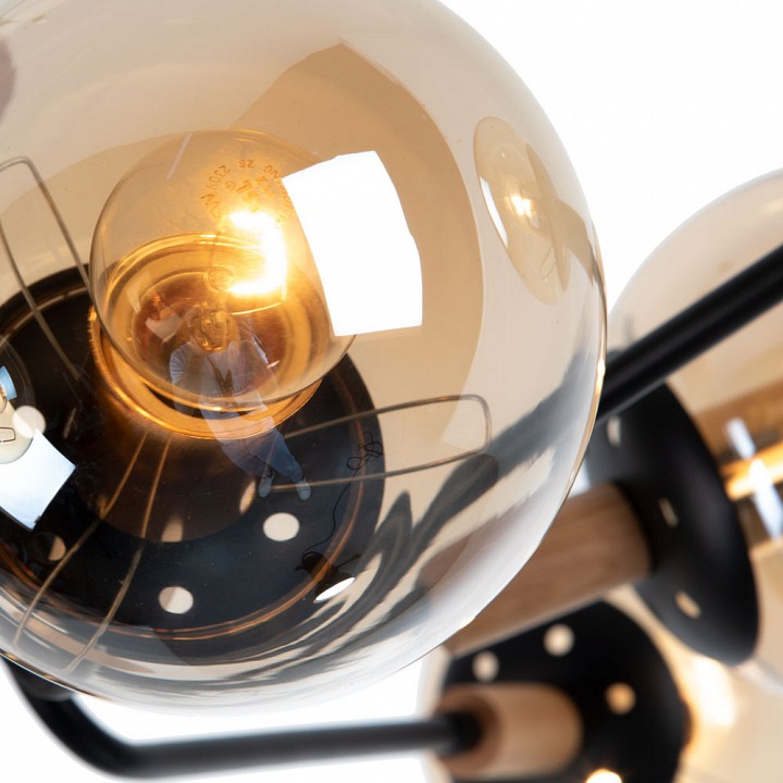 Люстра на штанге arte lamp oxford a2716pl-8bk