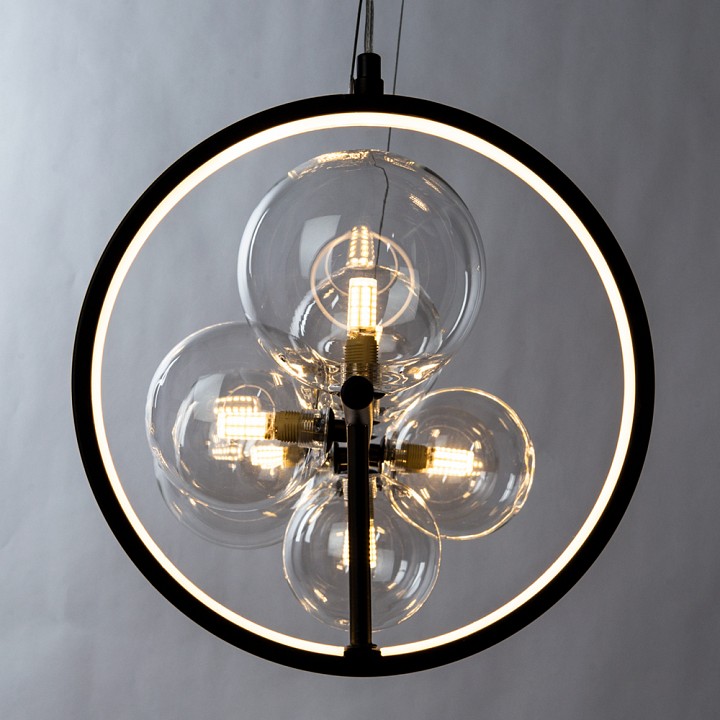 Подвесной светильник arte lamp saturn a7790sp-50bk