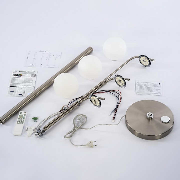 Торшер citilux адам смарт cl228a931