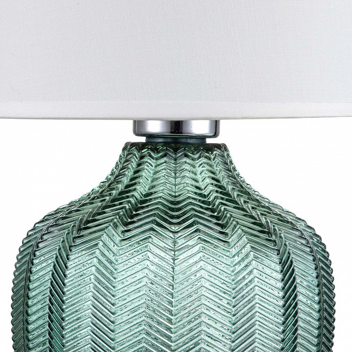 Настольная лампа декоративная escada pion 10194/l green