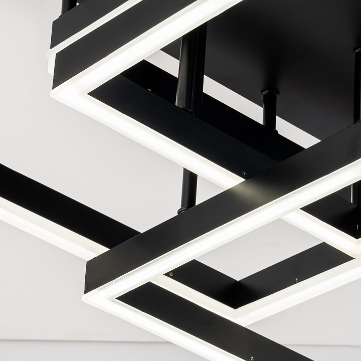 Потолочная люстра escada union 10229/4led black