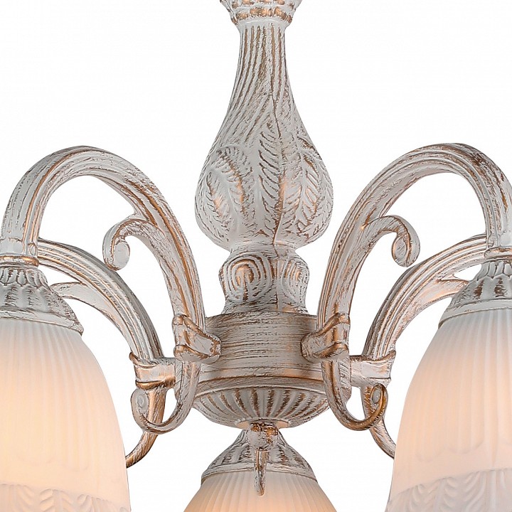 Люстра на штанге escada versailles 1114/5pl white