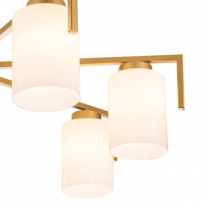 Люстра на штанге escada style 1142/7p gold
