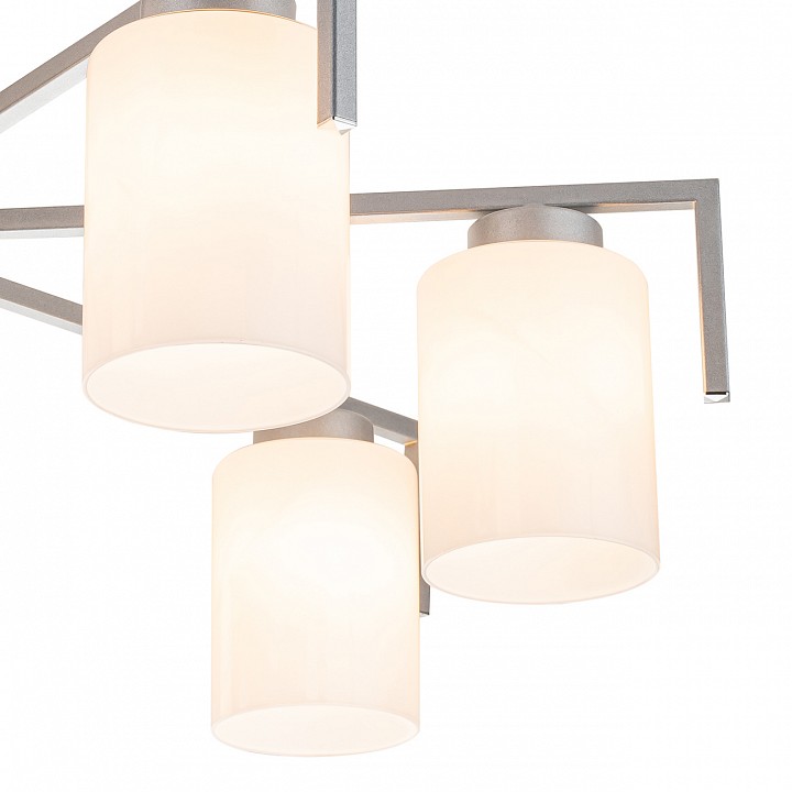 Люстра на штанге escada style 1142/7p silver