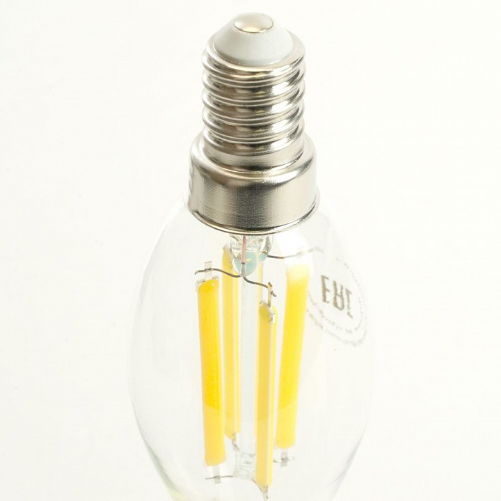 Лампа светодиодная feron lb-1216 e14 6вт 2700k 51262