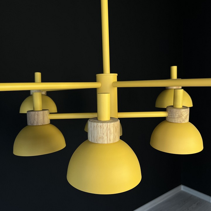 Люстра на штанге imperiumloft fanta a lights yellow fanta_a01