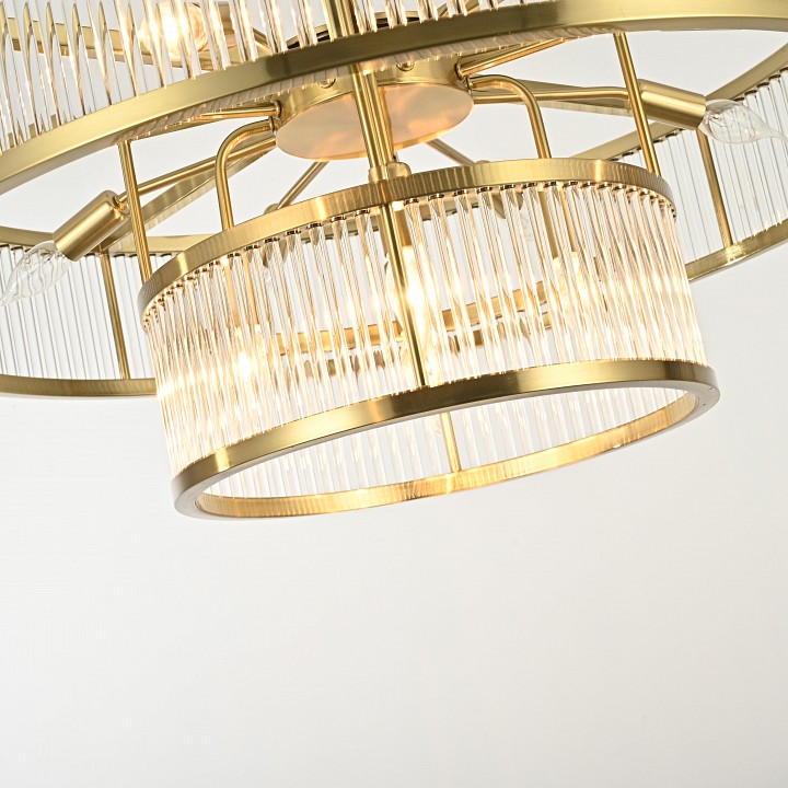 Люстра на штанге imperiumloft rh marais round chandelier d80 40, 2668