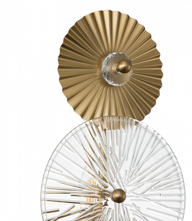 Накладной светильник indigo miele 12021/a/1w brass