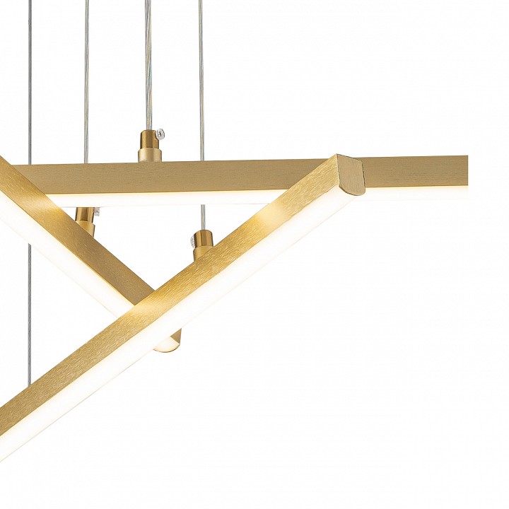 Подвесная люстра indigo paralleli 14017/3p gold