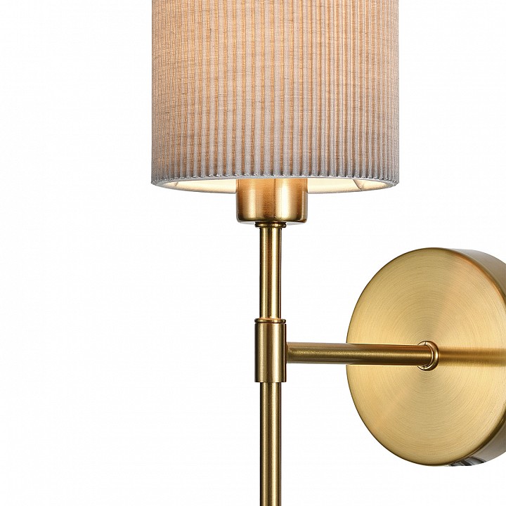Бра indigo plisse 13033/1w brass