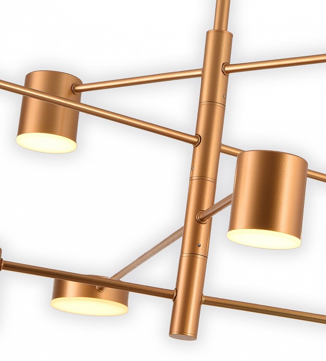 Люстра на штанге kink light мекли 07650-8, 33 (3000к)