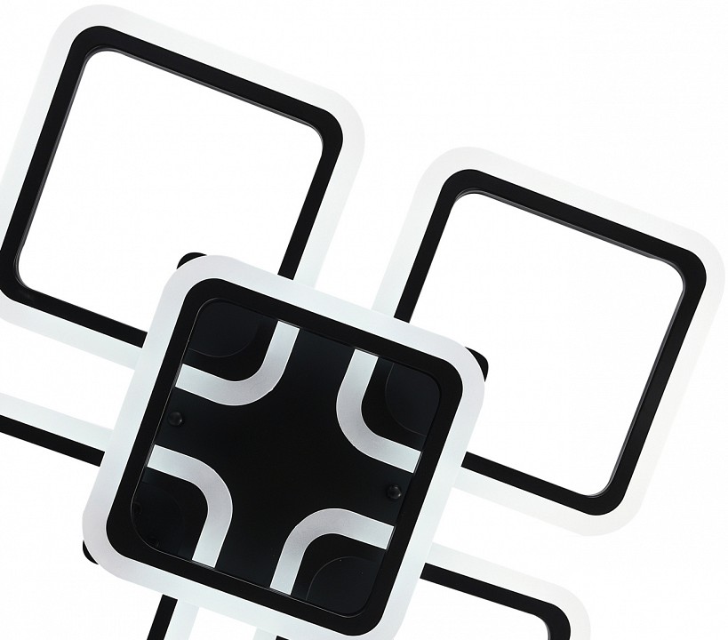 Потолочная люстра natali kovaltseva spektr high-tech led lamps 82022 black