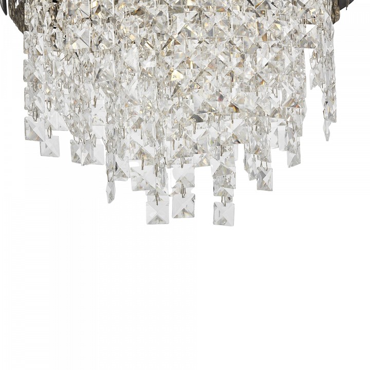 Подвесная люстра lumina deco kruvia ldp 7045-400 bk+chr