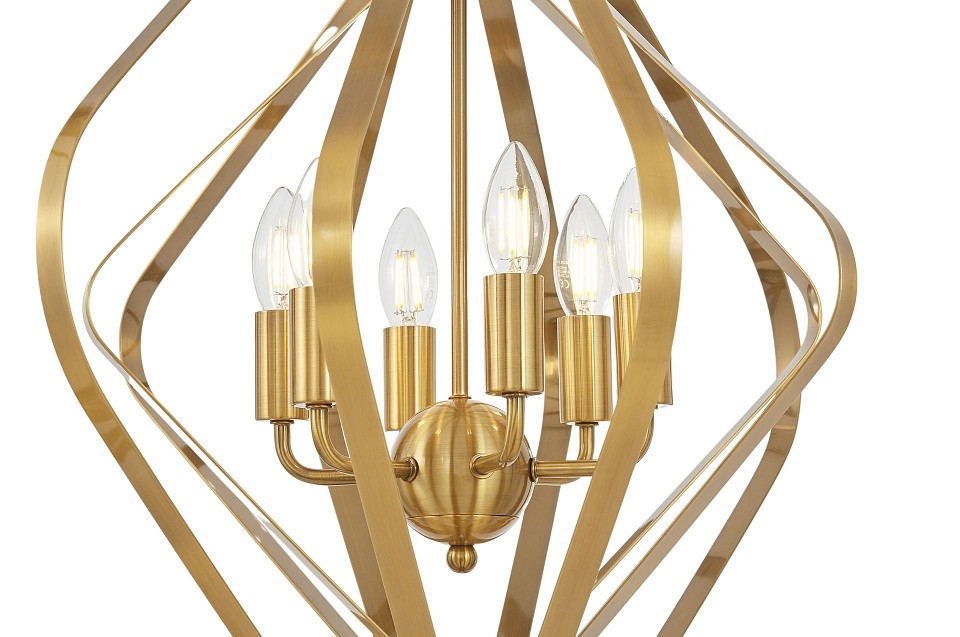 Подвесная люстра lumina deco crulia ldp 8005-6 md