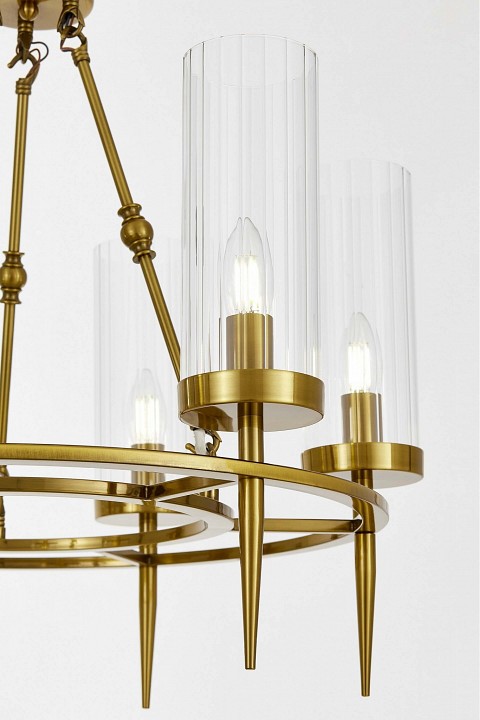 Подвесная люстра lumina deco moratti ldp 8022-6 md+pr