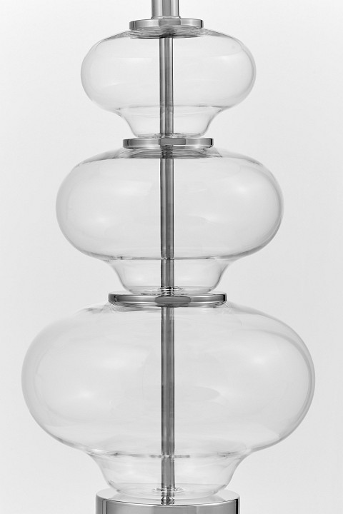 Настольная лампа декоративная lumina deco briston ldt 303 pr+wt