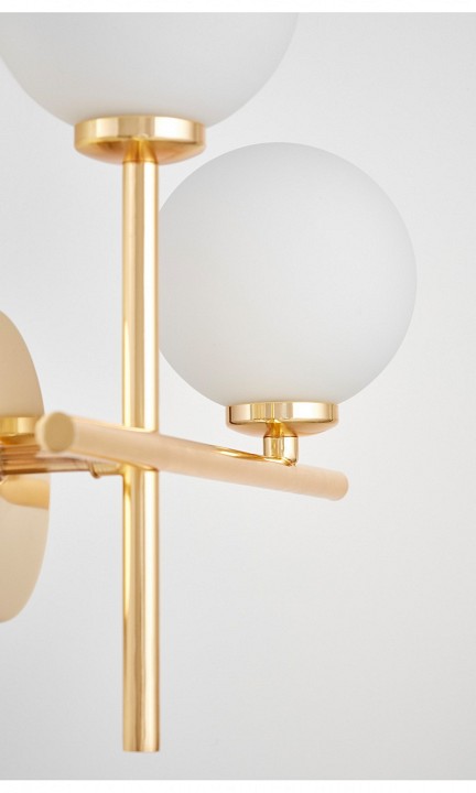 Бра lumina deco marsiada ldw 6033n-2 rt fgd