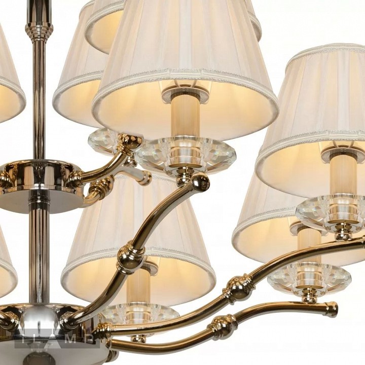 Подвесная люстра ilamp vivaldi 85125/8+4 cr