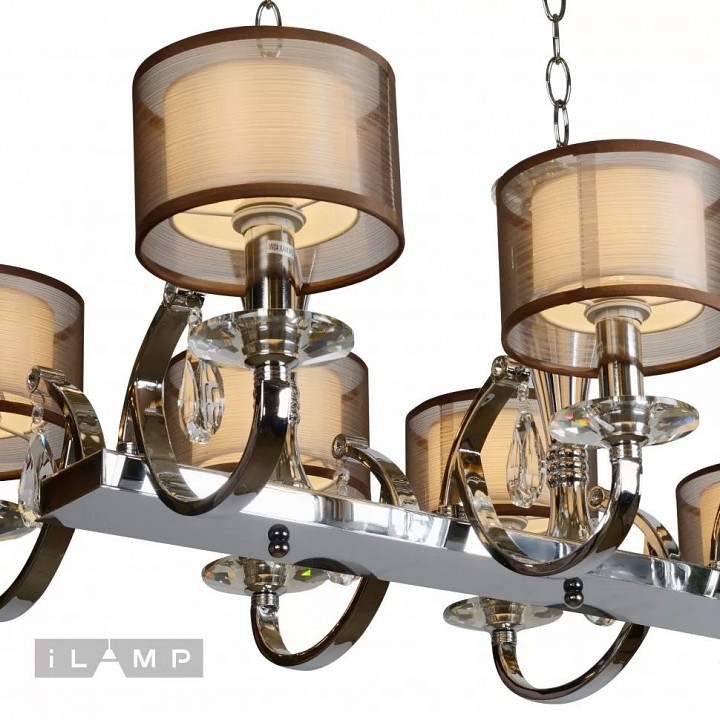 Подвесная люстра ilamp mario rm16001/8pcr