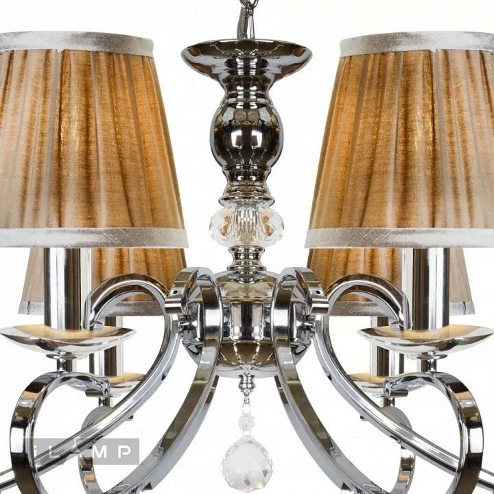 Подвесная люстра ilamp holiday rm6116/8cr