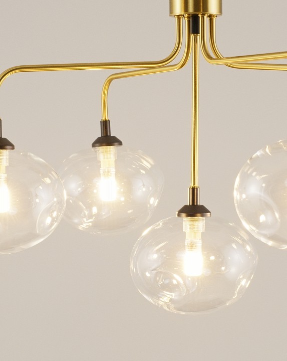 Люстра на штанге moderli santa v2191-p