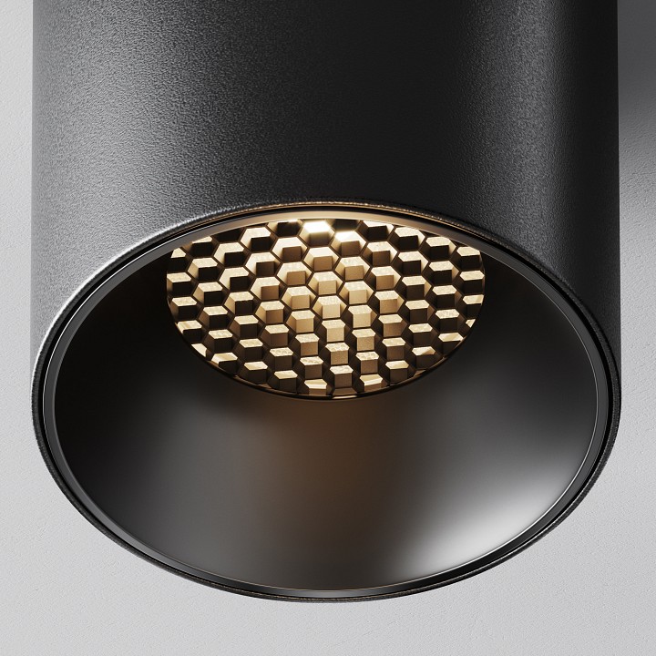 Накладной светильник maytoni alfa led c064cl-12w3k-rd-b