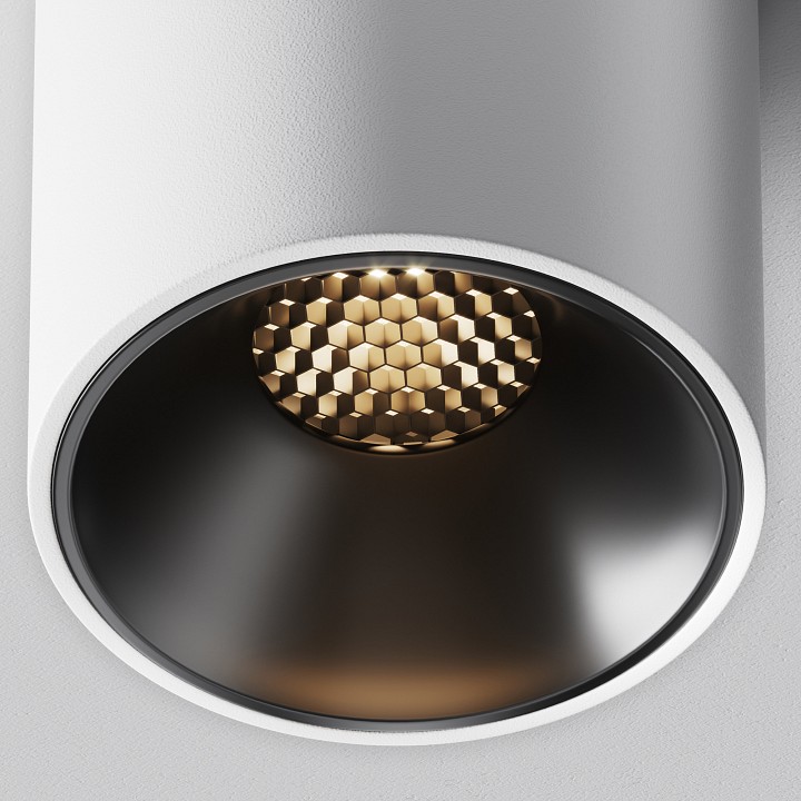 Накладной светильник maytoni alfa led c064cl-8w3k-rd-wb