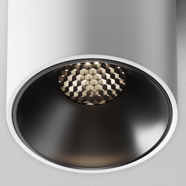 Накладной светильник maytoni alfa led c064cl-8w4k-rd-wb
