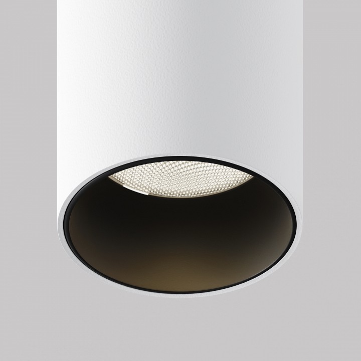Встраиваемый светильник на штанге maytoni focus t c141rs-l125-6w3k-w