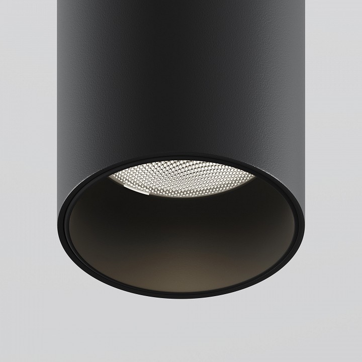 Встраиваемый светильник на штанге maytoni focus t c141rs-l300-6w4k-b