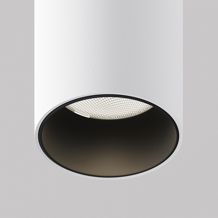 Встраиваемый светильник на штанге maytoni focus t c141rs-l300-6w4k-w