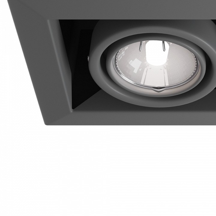 Встраиваемый светильник maytoni metal modern dl008-2-02-s