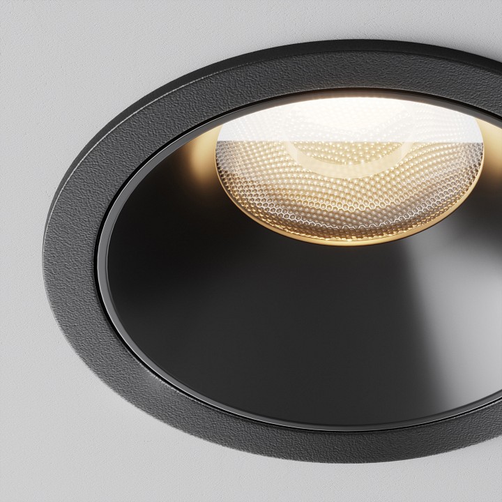 Встраиваемый светильник maytoni alfa led dl043-01-15w3k-rd-b-1