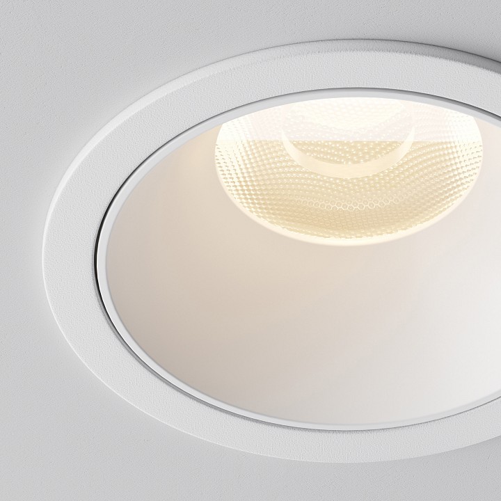 Встраиваемый светильник maytoni alfa led dl043-01-15w3k-rd-w-1