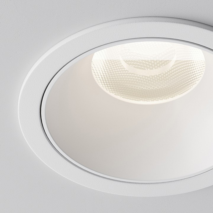 Встраиваемый светильник maytoni alfa led dl043-01-15w4k-rd-w-1